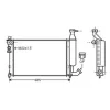 Radiateur de refroidissement moteur pour CITROËN BERLINGO I ph.1 1996-2002, OEM: 133008, Neuf