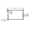 Radiateur de refroidissement moteur pour BMW Serie 3 E46 1998-2001, OEM: 17119071517, Neuf