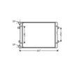 Radiateur de refroidissement moteur pour FORD GALAXY I ph.2 2000-2006, OEM: 1212576, Neuf