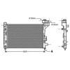 Radiateur de refroidissement moteur pour MERCEDES CLASSE A 2001-2004 (W168), OEM: 1685000202, Neuf