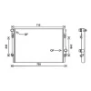 Radiateur de refroidissement moteur pour AUDI A3 3/5 Portes 2012-2016, OEM: 5Q0121251EP, Neuf
