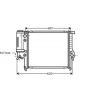 Radiateur de refroidissement moteur pour BMW Serie 3 E36 1990-1998, OEM: 17101723898, Neuf