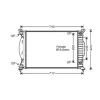 Radiateur de refroidissement moteur pour AUDI A4 III 2004-2007, OEM: 8E0121251AQ, Neuf