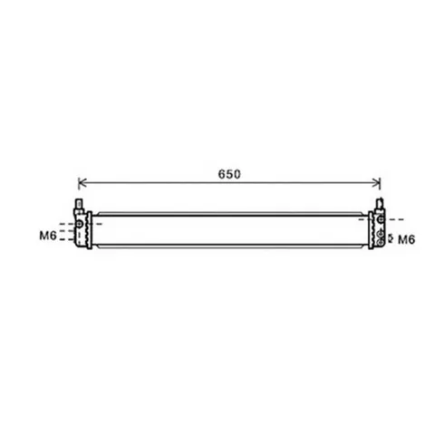 Radiateur de refroidissement moteur pour TOYOTA C-HR ph.1 2016-2019, OEM: 1640047130, Neuf