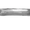 Renfort arrière pour AUDI A3 II ph.2 (3 portes) 2005-2008, traverse aluminium pare chocs arrière