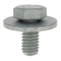 Sachet de 20 vis avec rondelle M6-1.00 X 12 mm d'aile avant pour SEAT,SKODA,VOLKSWAGEN Neuf