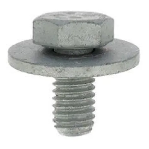 Sachet de 20 vis avec rondelle M6-1.00 X 12 mm d'aile avant pour SEAT,SKODA,VOLKSWAGEN Neuf