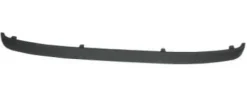 Spoiler avant pour PEUGEOT 206 ph.2, 2003-2009 (sport), noir, bas pare chocs avant, Neuf