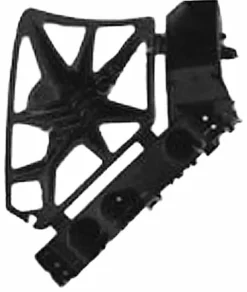 Support arrière gauche pour RENAULT SCENIC III phase 3, 2013-2016 bride fixation pare chocs arrière