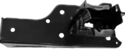 Support avant droit pour OPEL CORSA D phase 1, 2006-2010, bride métal fixation pare chocs avant