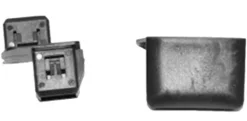 Support avant gauche pour NISSAN MICRA III (K12) ph.3, 2007-2011, bride fixation pare chocs avant