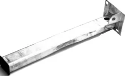 Support avant gauche pour PEUGEOT PARTNER II phase 1, 2008-2012, fixation aluminium pare chocs avant