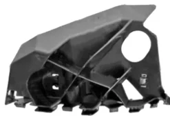 Support avant gauche pour TOYOTA AYGO I phase 2, 2009-2012, bride fixation pare chocs avant, Neuf