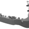 Support avant gauche pour AUDI A3 III ph.1 (3 portes) 2012-2016, bride fixation pare chocs avant