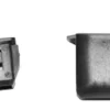 Support avant gauche pour NISSAN MICRA III (K12) ph.2, 2005-2007, bride fixation pare chocs avant