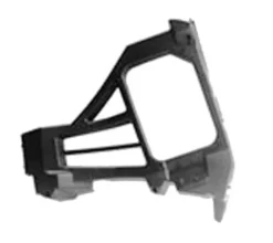 Support bride de fixation arrière gauche pour FORD FOCUS II phase 2 2008-2011, en plastique, Mod. 3/5 portes, Neuf