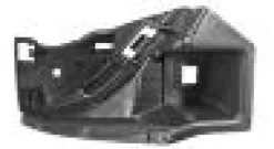 Support feu antibrouillard avant gauche pour FORD FIESTA VII ph.1 2017-2021, mod. ACTIVE, pare chocs avant, Neuf