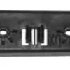 Support Pare chocs avant droite pour LANCIA YPSILON II ph. 1 2011-2015, Externe, Neuf