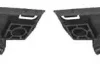 Supports arrière droit & gauche pour CITROËN C3 II ph.2 2013-2016 brides fixation pare chocs arrière