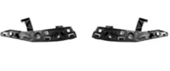 Supports avant droit & gauche pour CITROËN C3 II ph.1, 2009-2013, brides fixation pare chocs avant