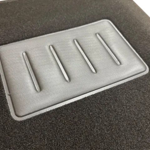 Tapis de sol Auto pour FIAT SCUDO II 2007-2012, avec sigle SCUDO, moquette noire, avec CLIPS, Neuf
