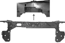 Traverse face avant pour RENAULT CLIO 3 phase 2 de 2009 à 2012 Neuf