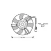 Ventilateur Radiateur moteur pour AUDI A6 II ph.2 2001-2004, OEM: 4D0959455C, Neuf