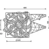 Ventilateur Radiateur moteur pour FIAT DUCATO III ph.1 2006-2014, OEM: 51833973, Neuf