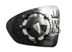 Verre de rétroviseur droit pour FIAT TIPO II phase 1 2015-2020, convexe, dégivrant, chromé, Neuf