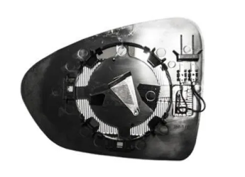 Verre de rétroviseur droit pour FIAT TIPO II phase 1 2015-2020, convexe, dégivrant, chromé, Neuf