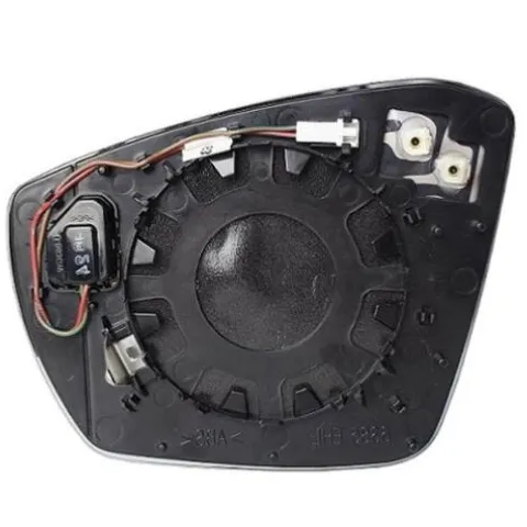 Verre de rétroviseur extérieur droit pour VOLKSWAGEN T-CROSS, depuis 2019, BLIS, dégivrant, avec support de fixation, neuf